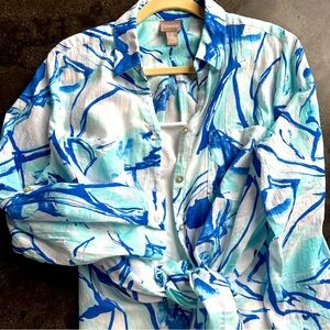 Chico’s Lightweight Blouse - Size Large